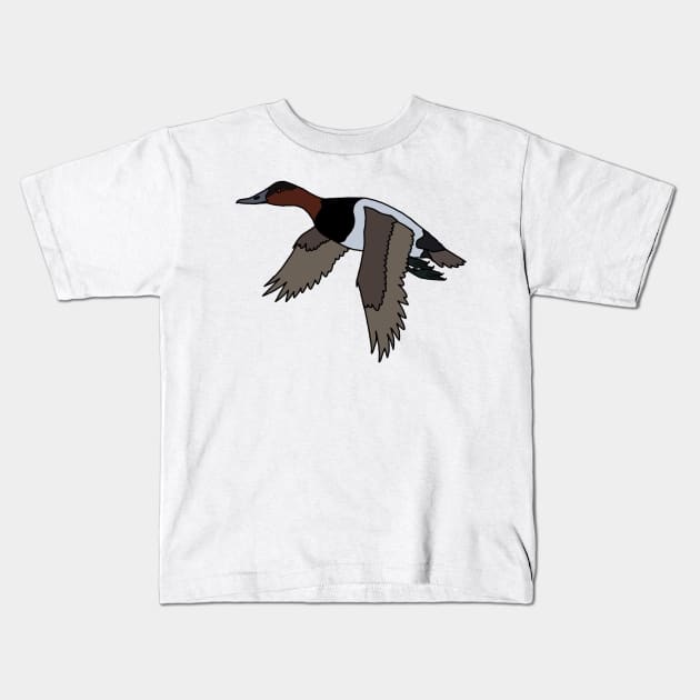 ‘Canvasback’ Kids T-Shirt by Tattered Textiles